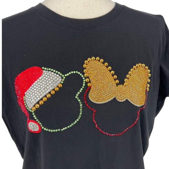 m.W Minnie & Mickey Holiday Top | Large - Picture 3 of 5